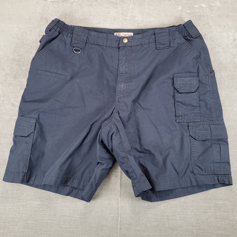 5.11 Tactical Mens‎ Navy Blue Cargo Shorts Size 40 Outdoor Workwear